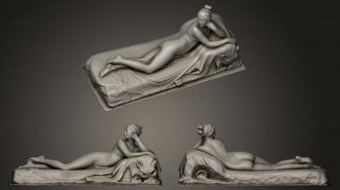 3D model Reclining Naiad (STL)